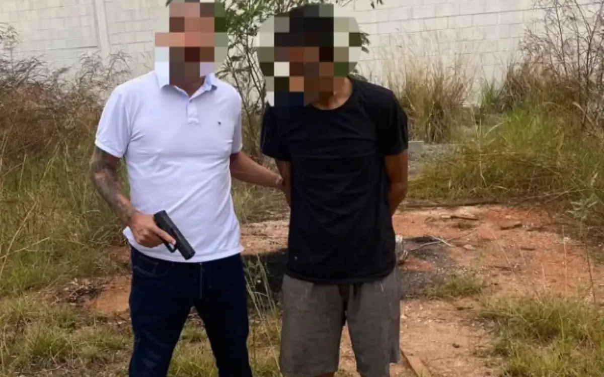 Homem é preso