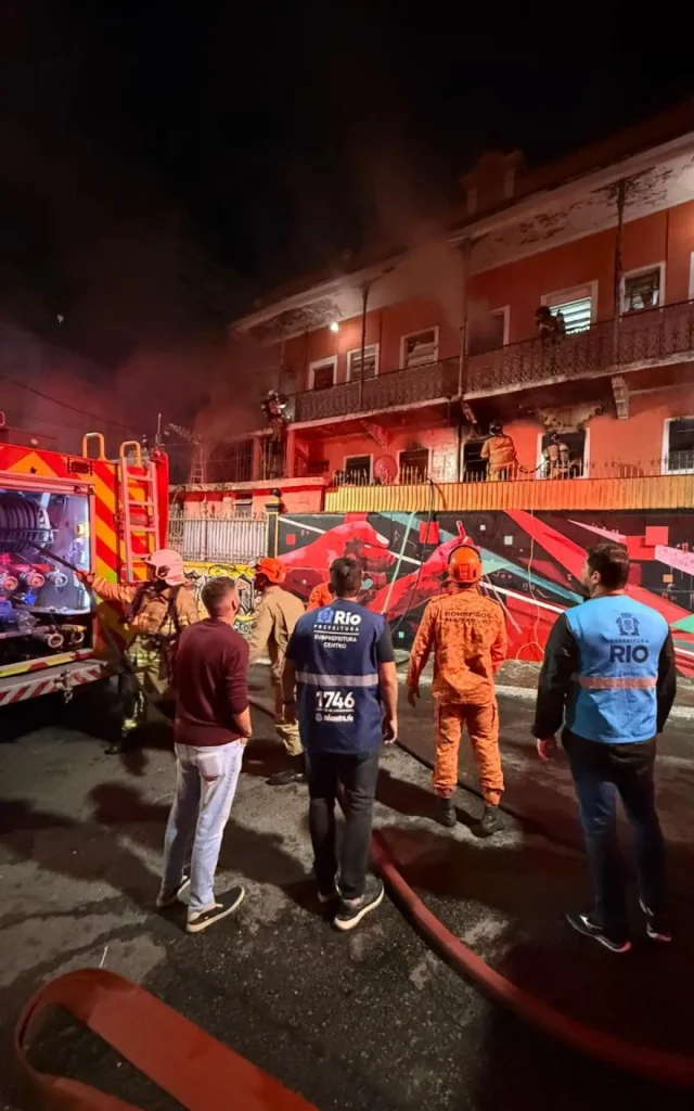 Incêndio na Lapa