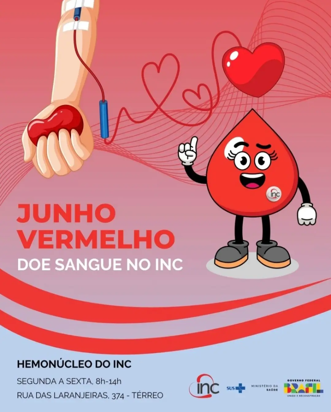 Cartaz do O Instituto Nacional de Cardiologia