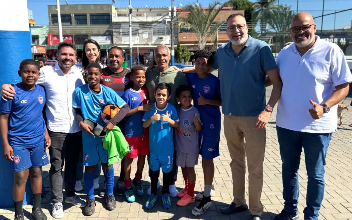 Márcio Canella e Romário