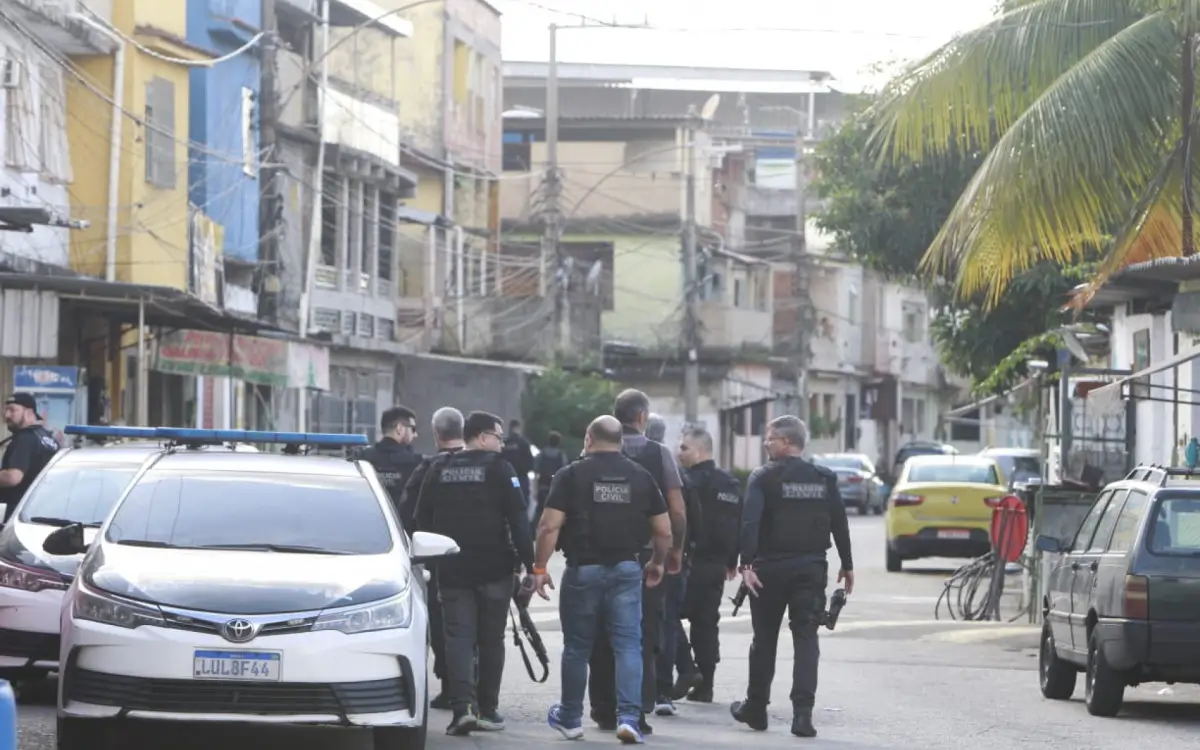 Megaoperação no Complexo de Israel terminou com 20 presos