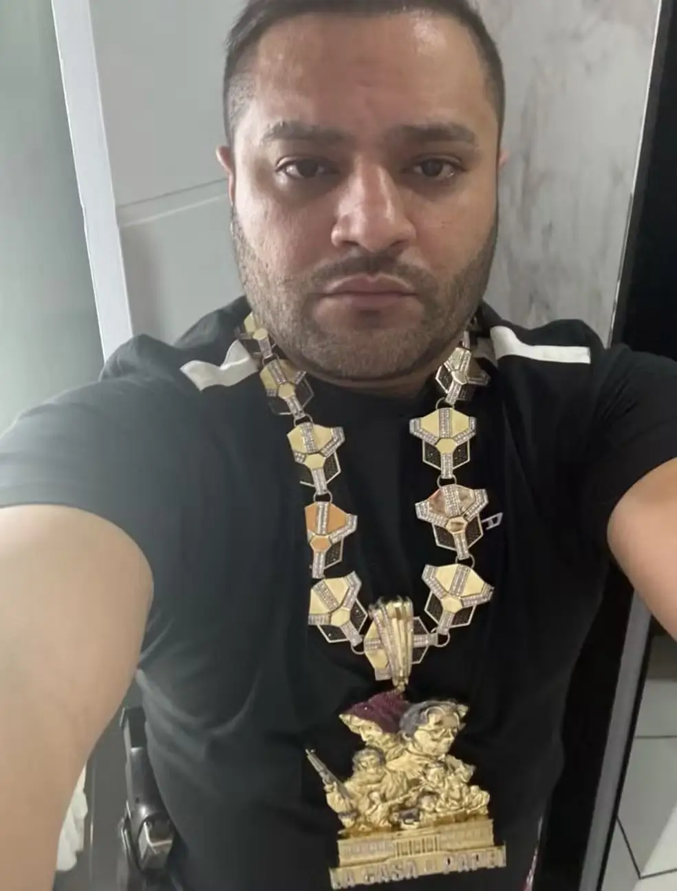 O traficante Fhillip da Silva Gregório, o Professor