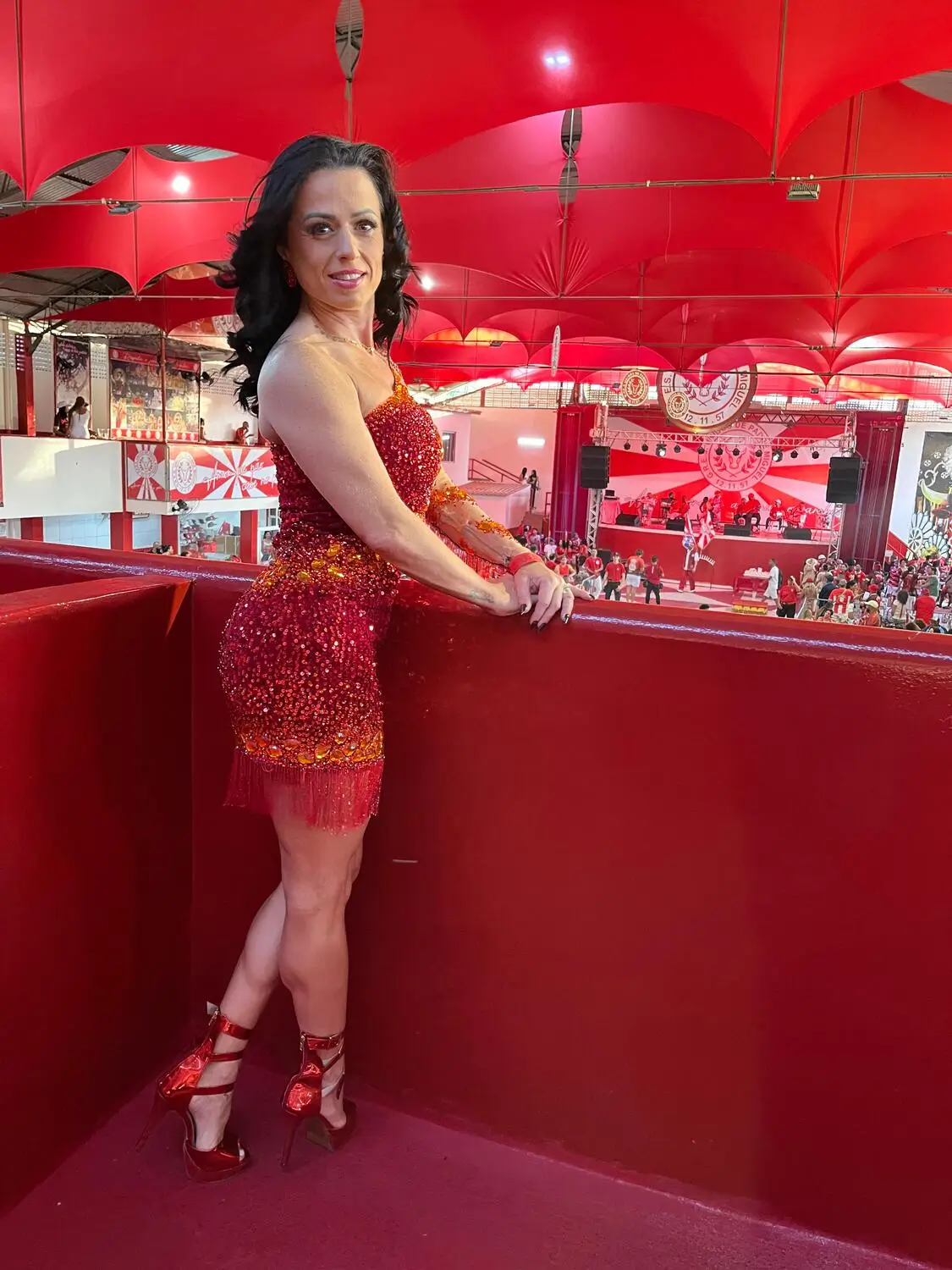 Tatiana Breia, musa da União da Ilha