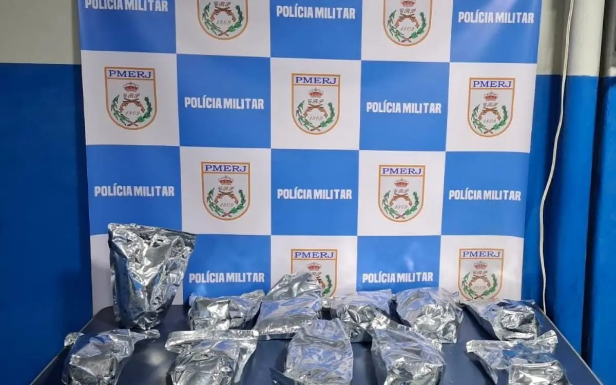 Uma mulher com cocaína na Rodoviária Novo Rio