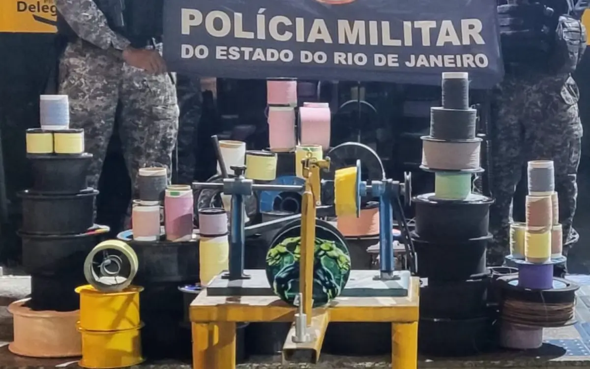 Comércio ilegal de linha chilena é fechado
