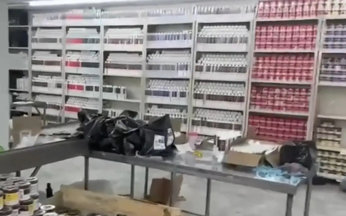 fábricas clandestinas de cosméticos foram interditadas