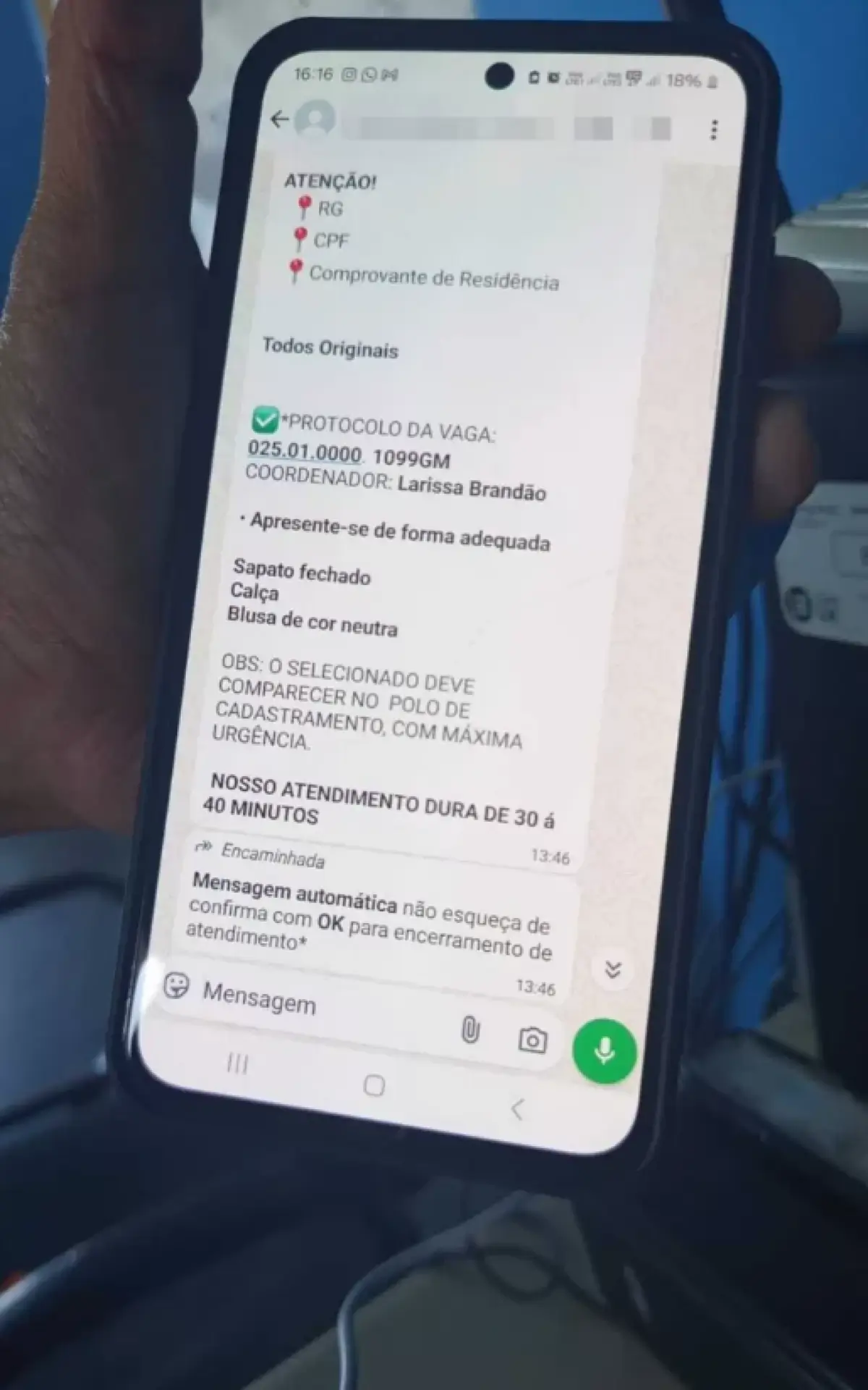 golpe de falsas vagas na Guarda Civil