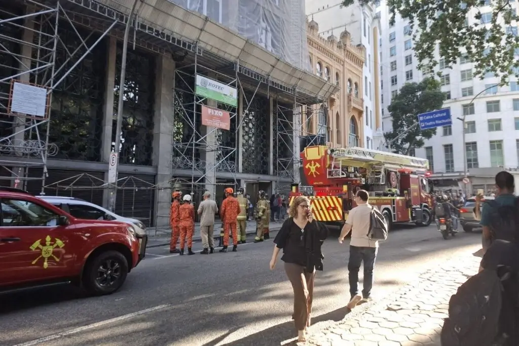 Incêndio em Prédio do Rio