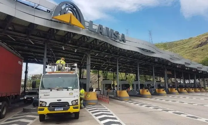 Lamsa faz manutenção na Linha Amarela