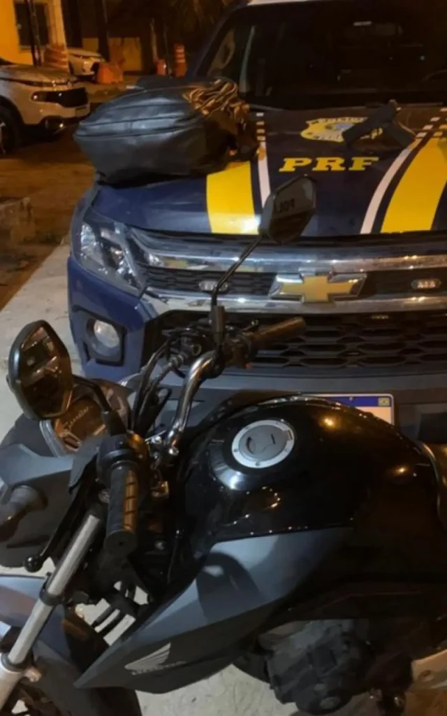 moto roubada em Campos