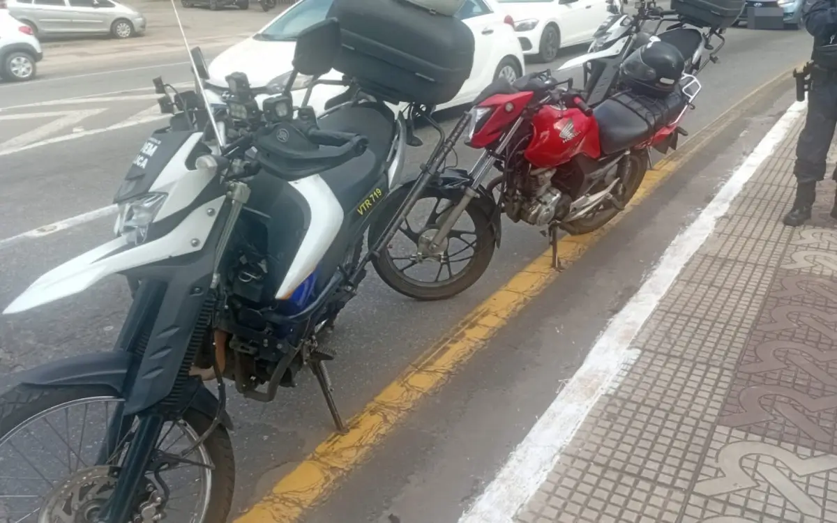Motocicleta Apreendida