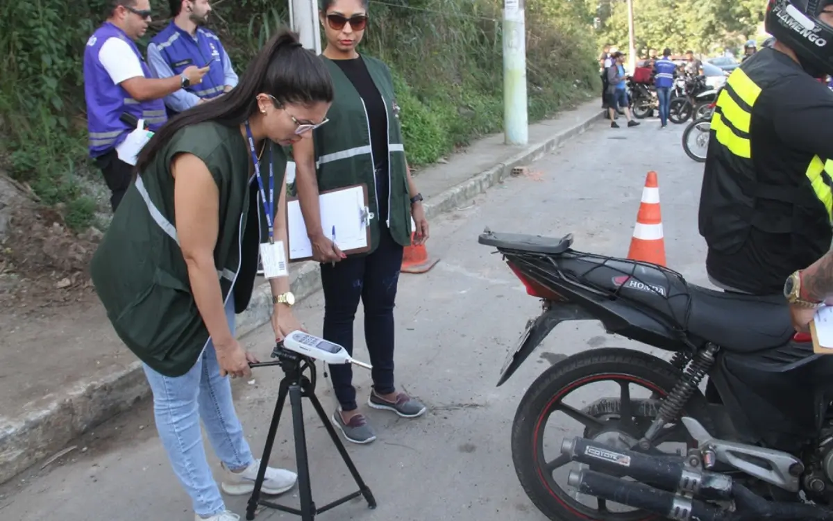 Tolerância Zero contra motos barulhentas