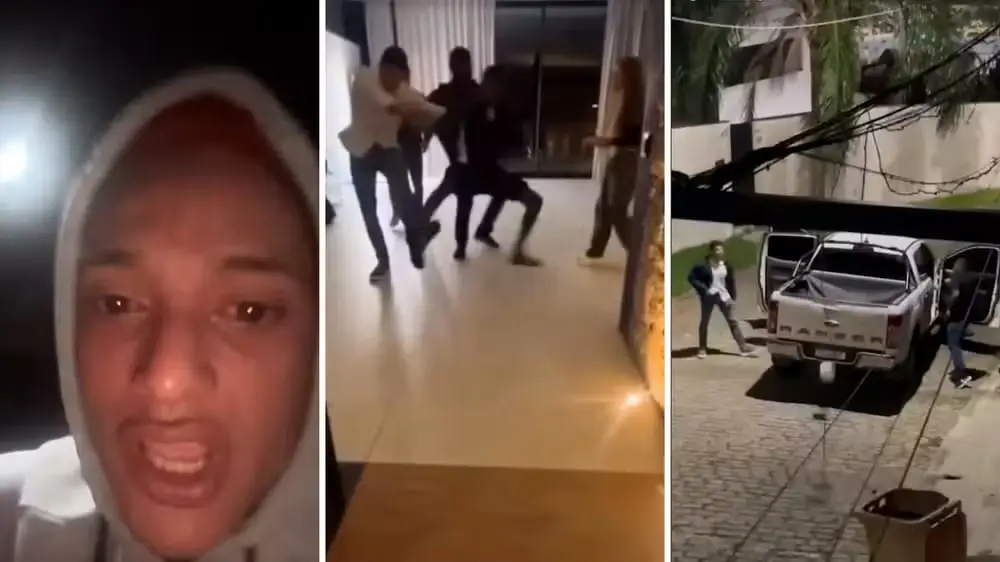 A confusão na casa de Oruam, no Joá