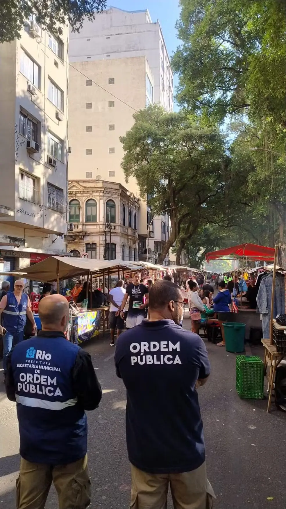 Agendas da prefeitura na Feira da Glória