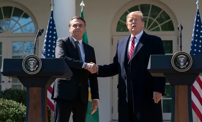 Bolsonaro e Trump