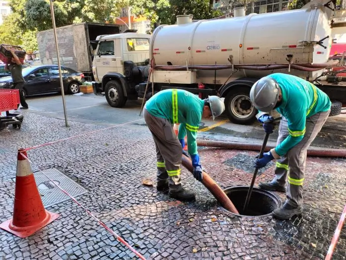 problema em tubulações