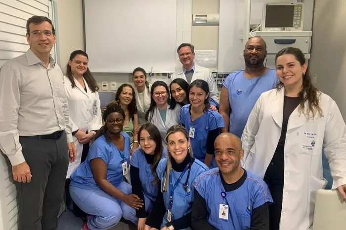 Equipe do Hospital da PUC de Campinas