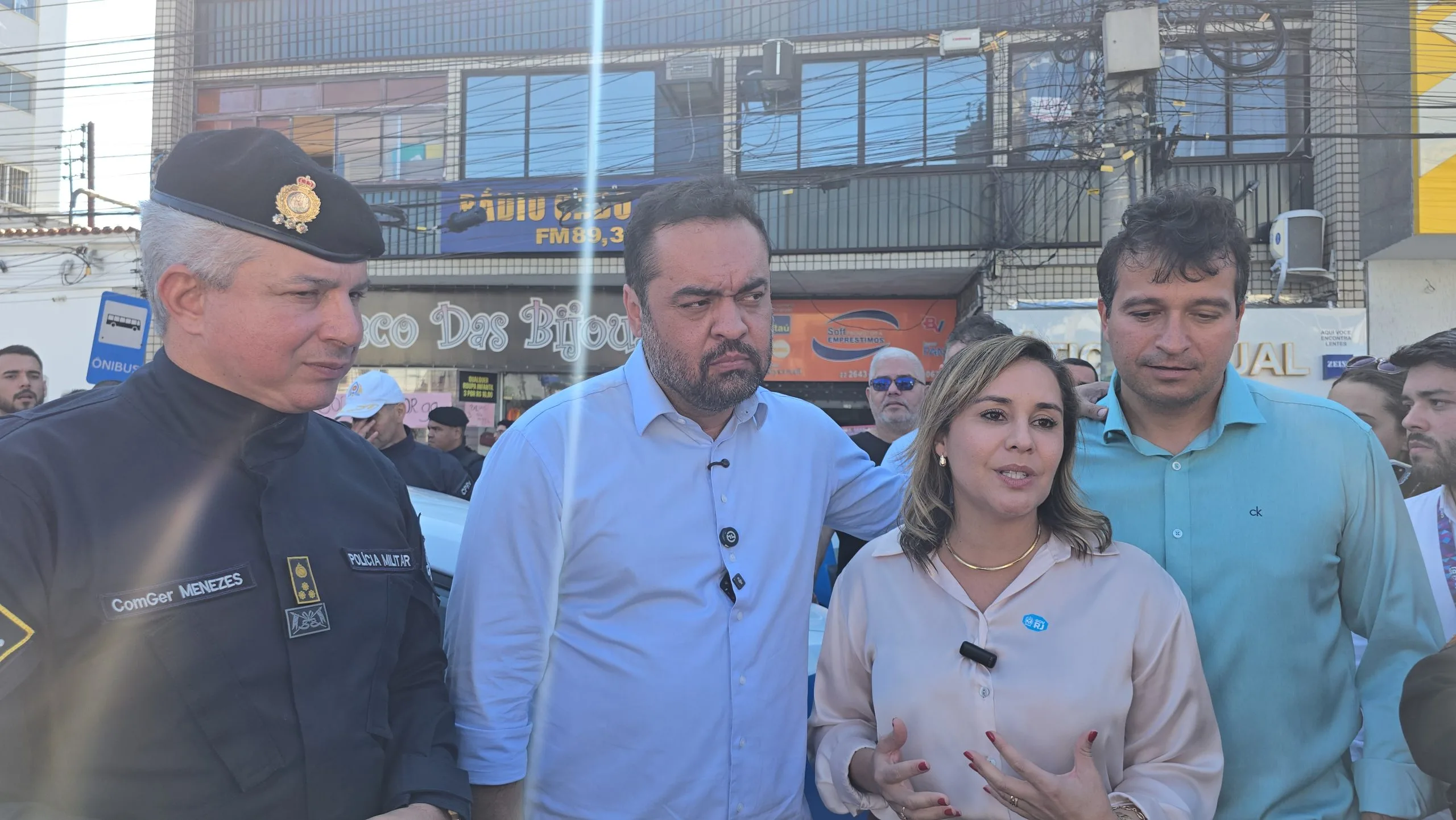 Claudio Castro e Daniela Soares