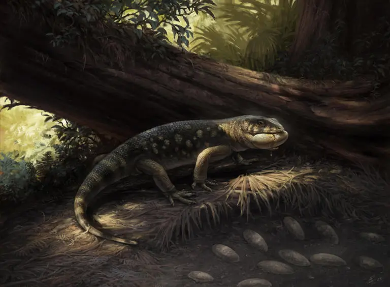 Lagarto pré-histórico