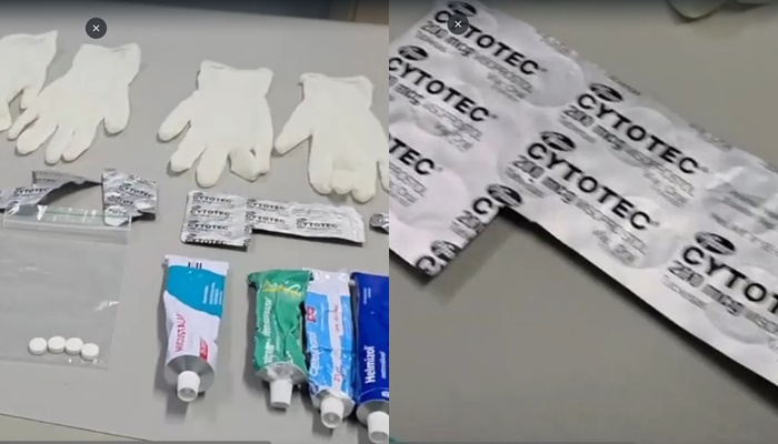 Medicações usadas nos abortos