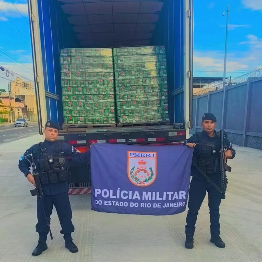 PMs recuperam carga de cerveja