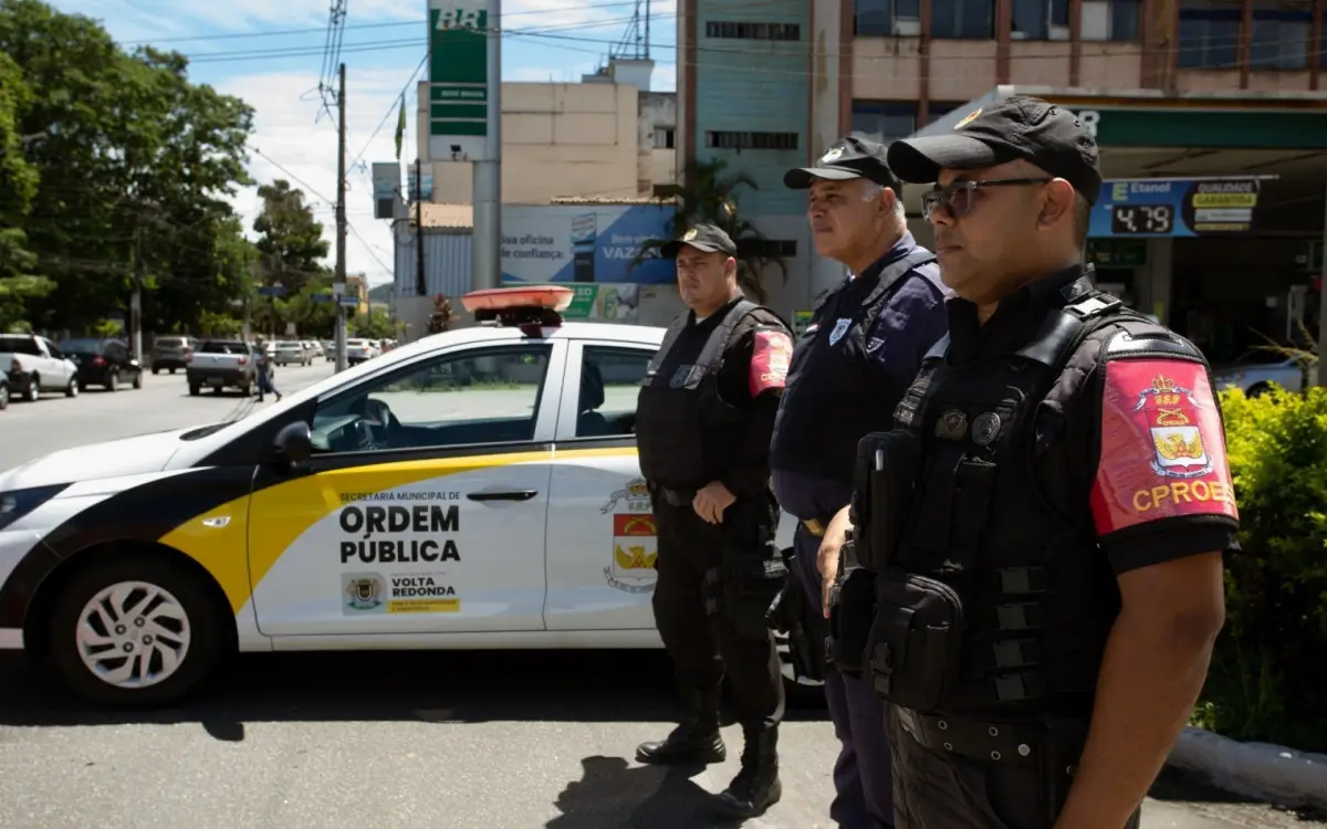 Policiais de Volta Redonda