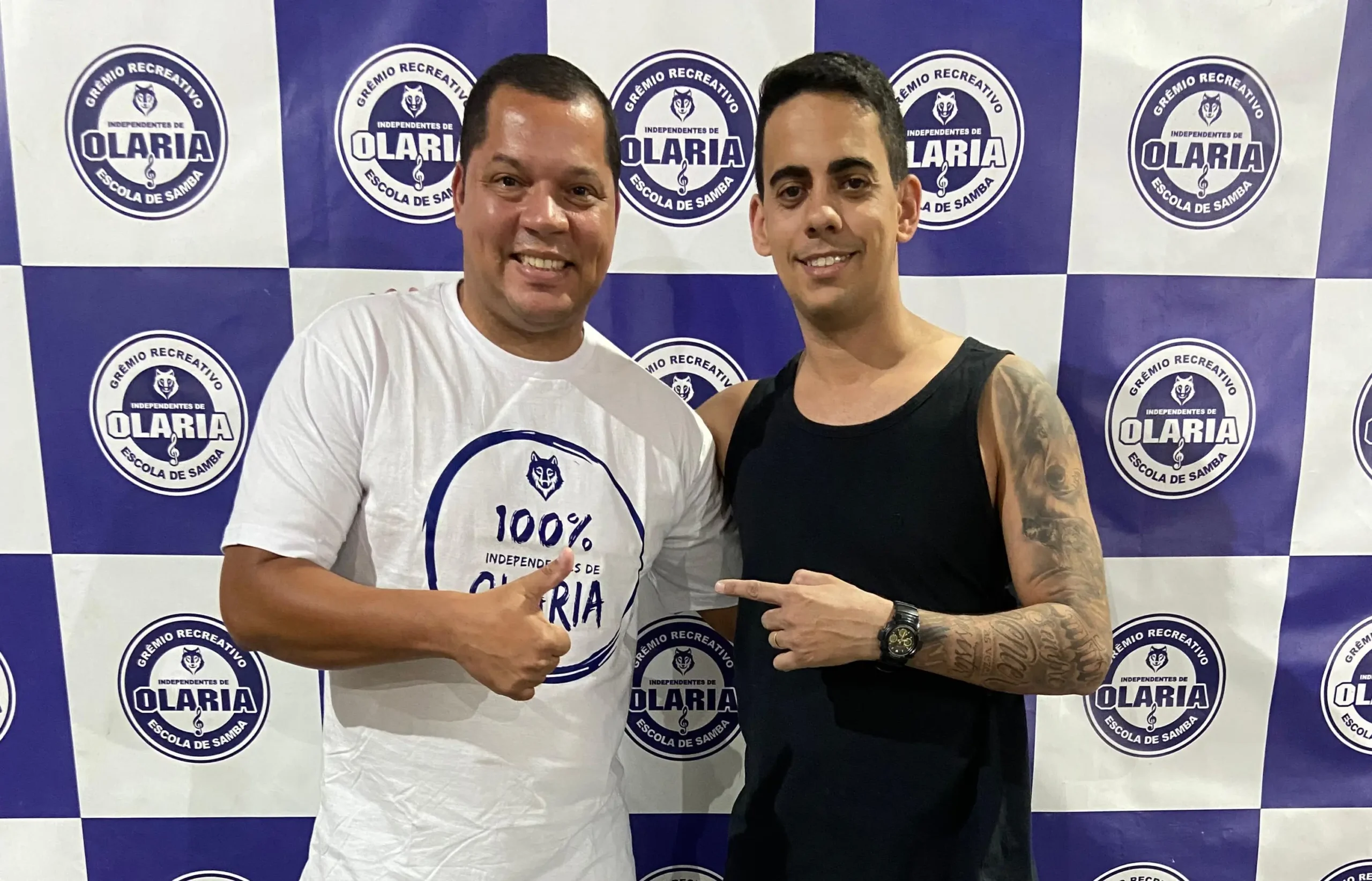 Ricardinho Guimarães e Presidente Brenno Araujo