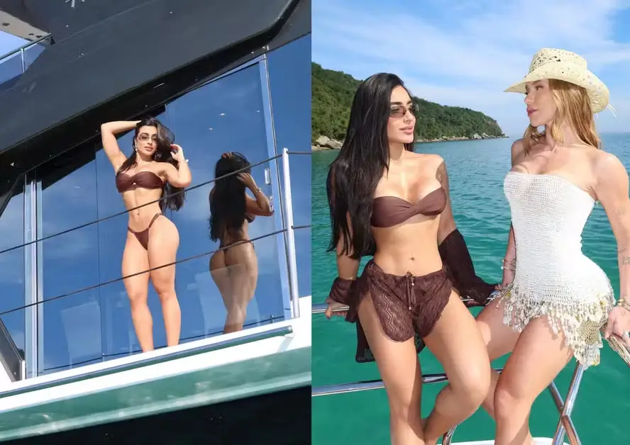 Duda Freire e Virgínia Fonseca