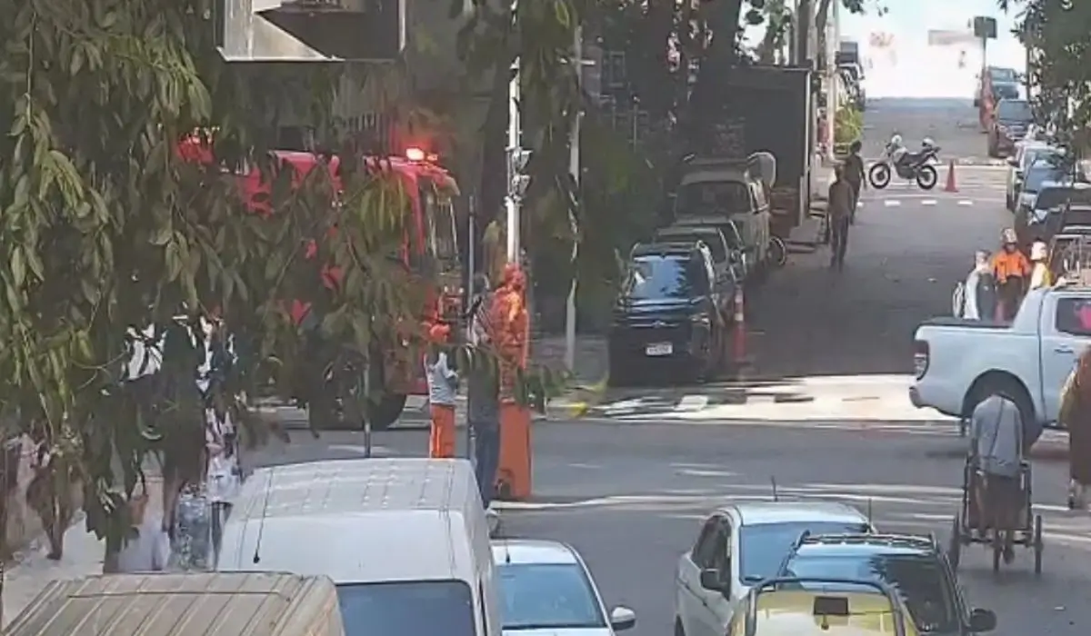 A Defesa Civil foi acionada para o local