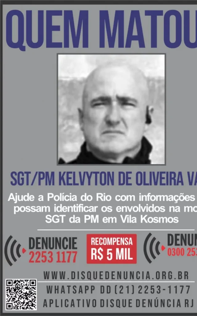 Cartaz do Disque Denúncia