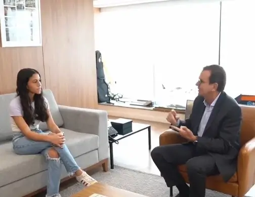 Eduardo Paes e Júlia Couto