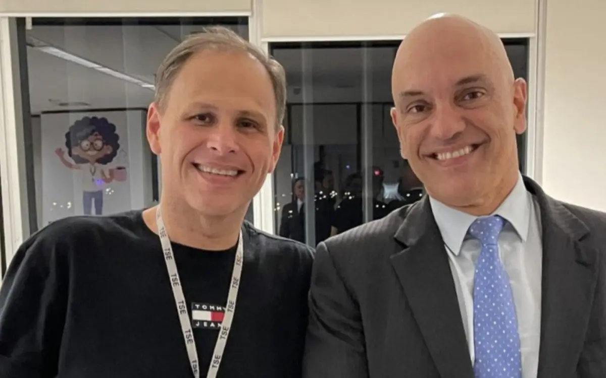 Eduardo Tagliaferro e Alexandre de Moraes