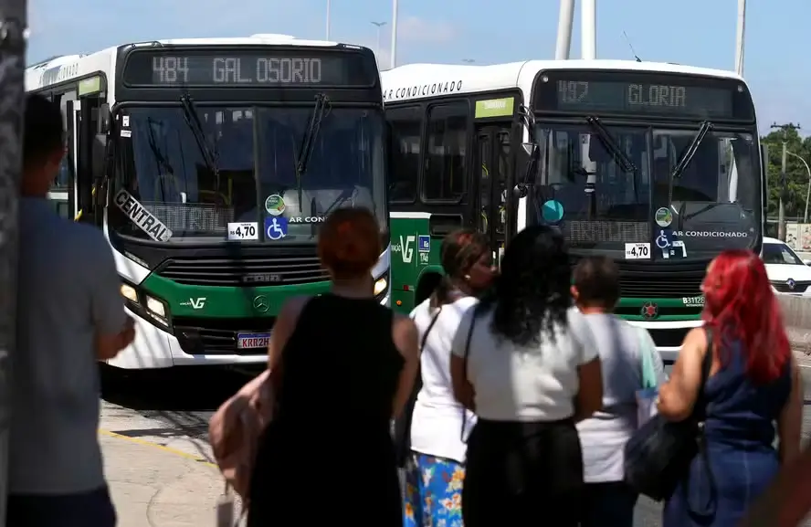 frota de ônibus