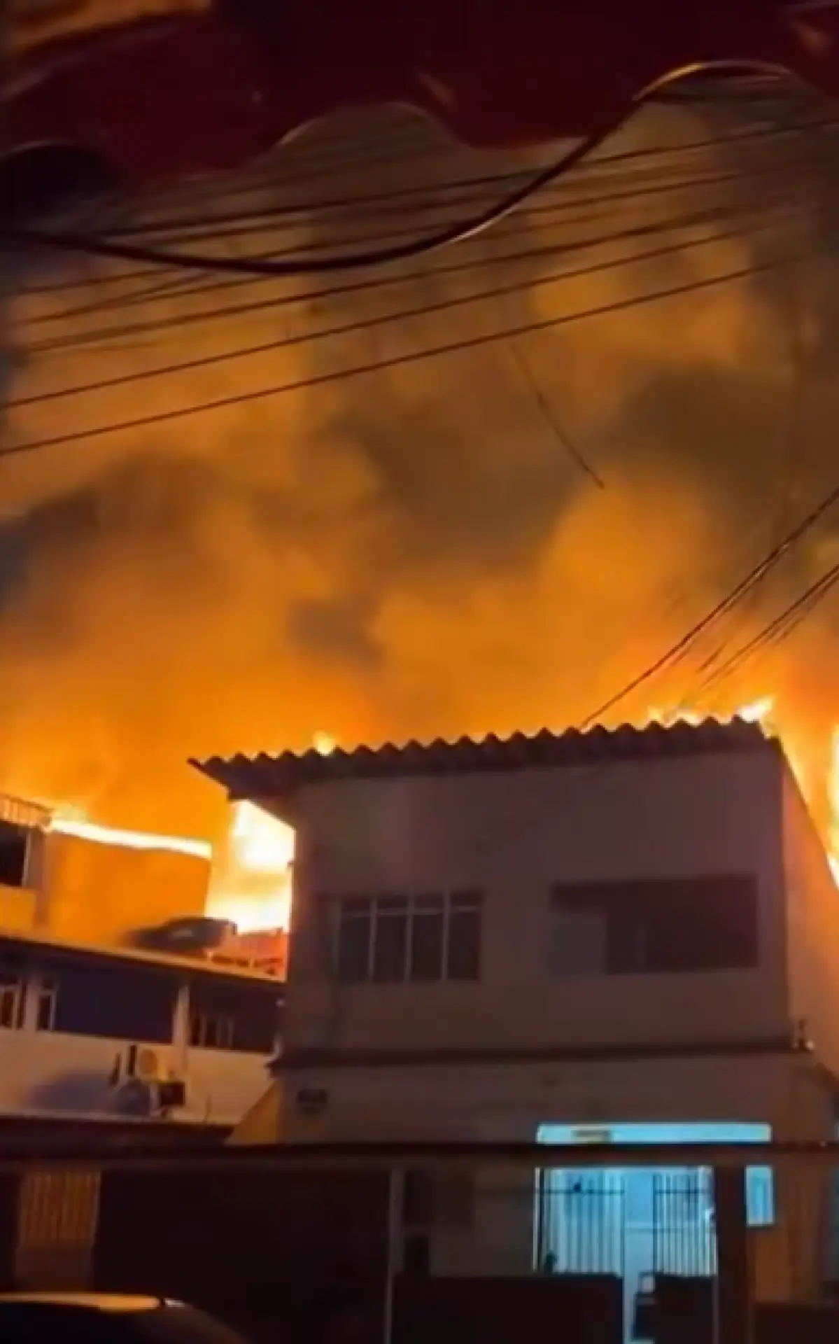 incêndio em Realengo