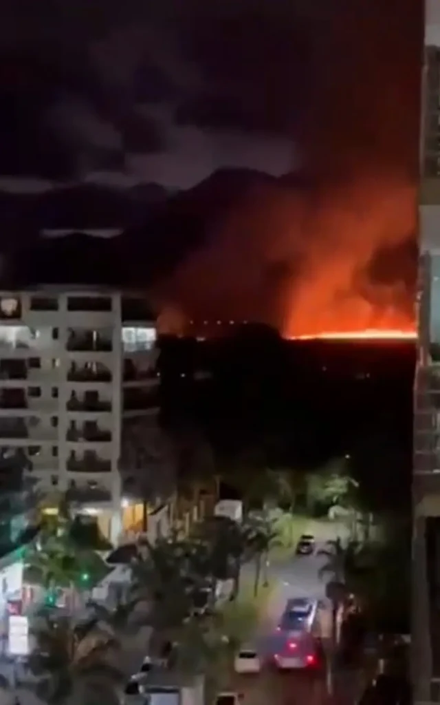 incêndio no Recreio