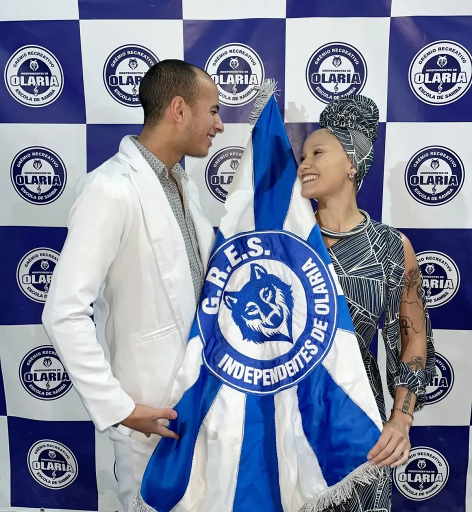 Adryano Silva e Laís Menezes