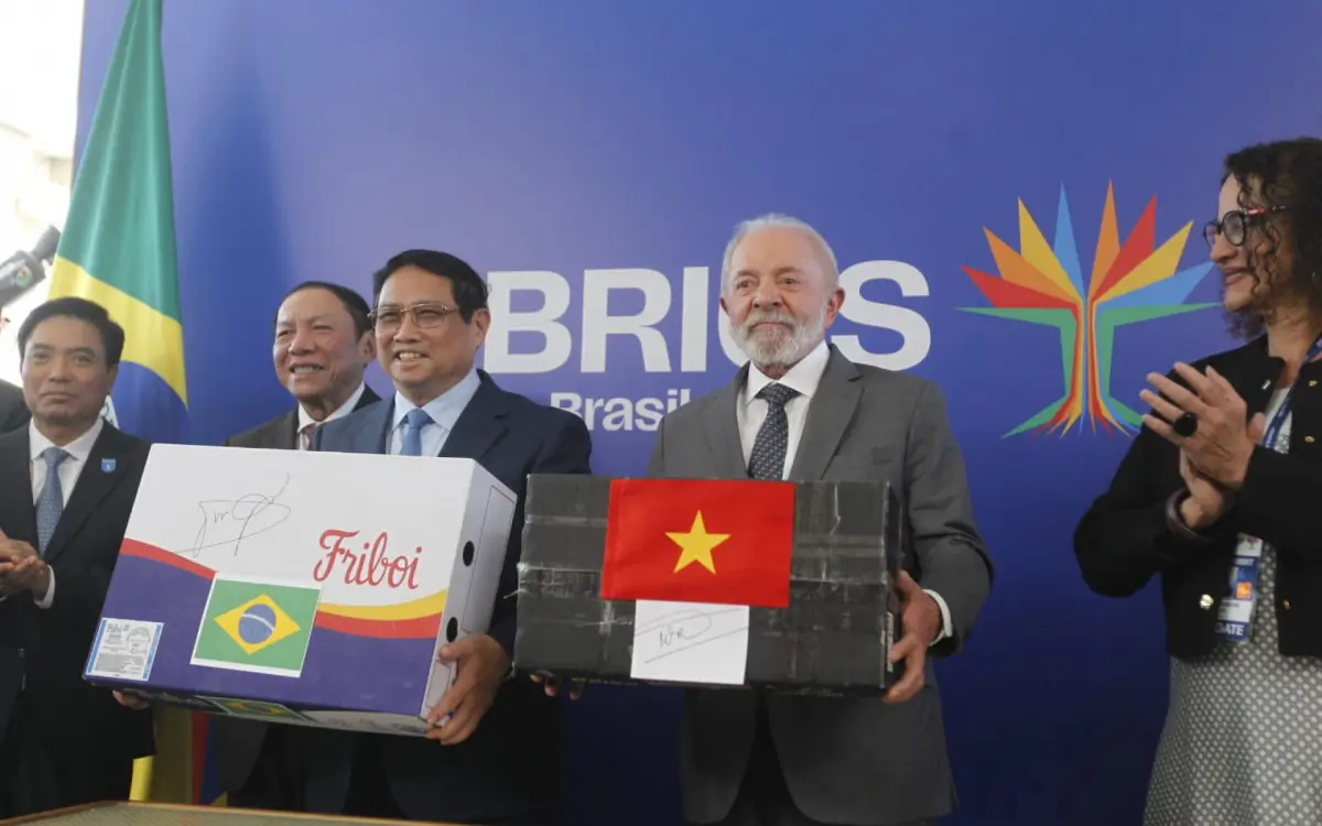 Lula recebe líderes do Brics