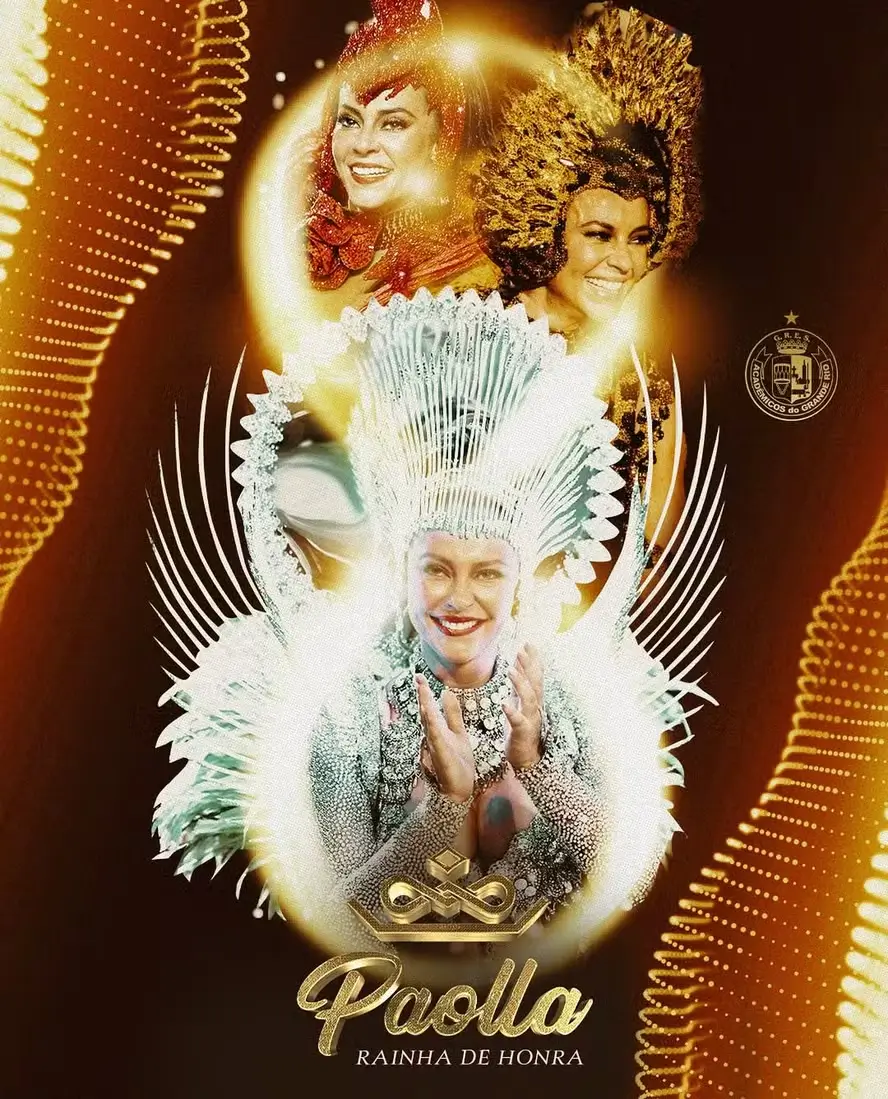 Paolla Oliveira é anunciada como Rainha de Honra da Grande Rio