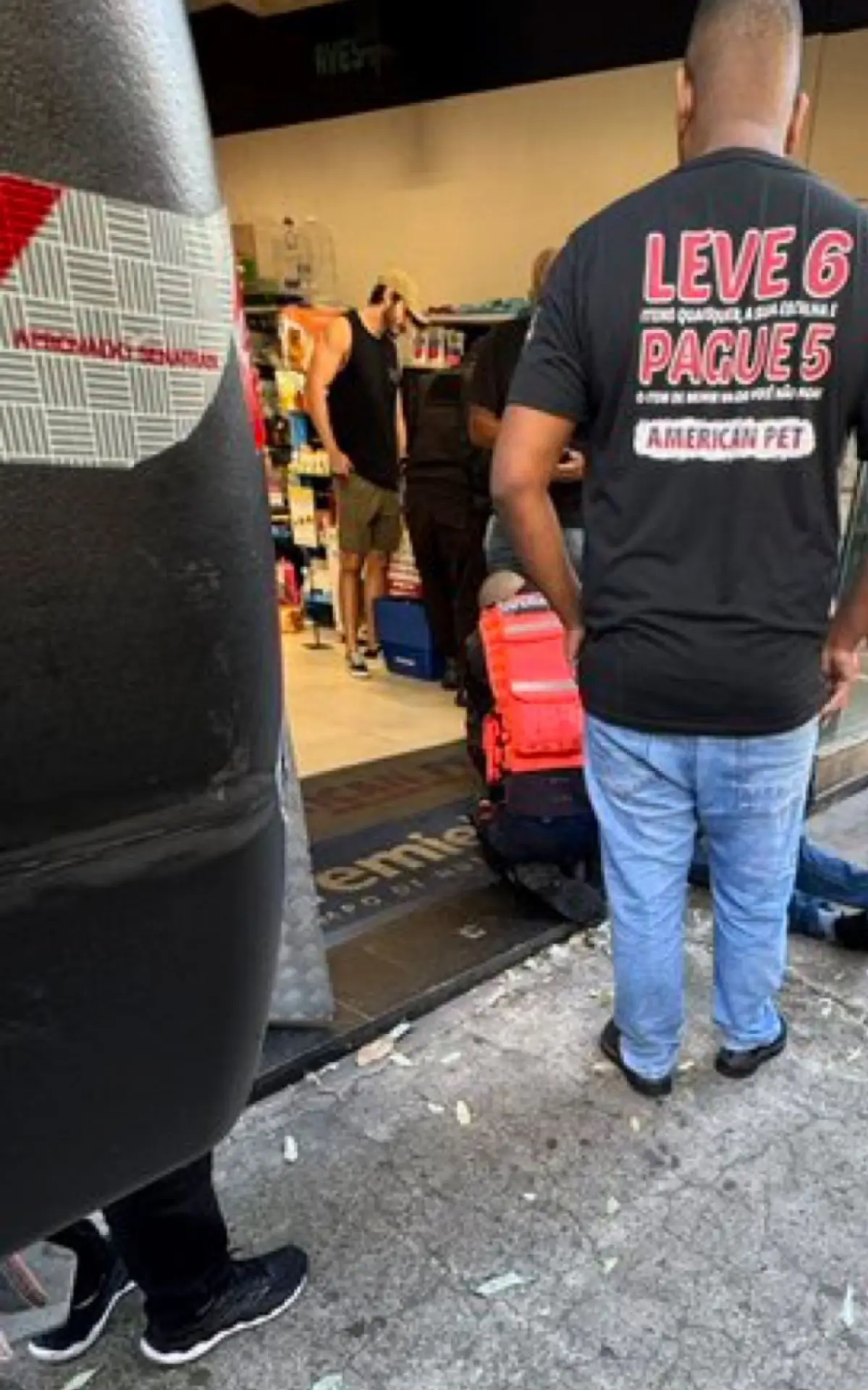PM ferido em assalto na Tijuca