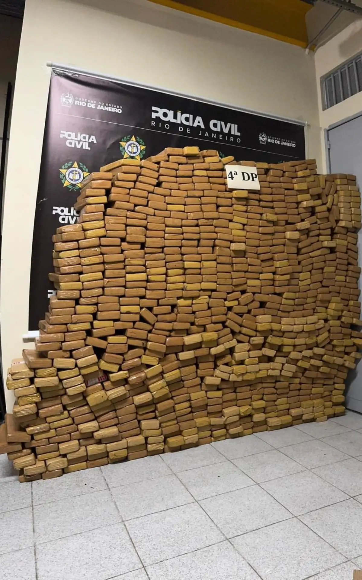 Uma tonelada de maconha