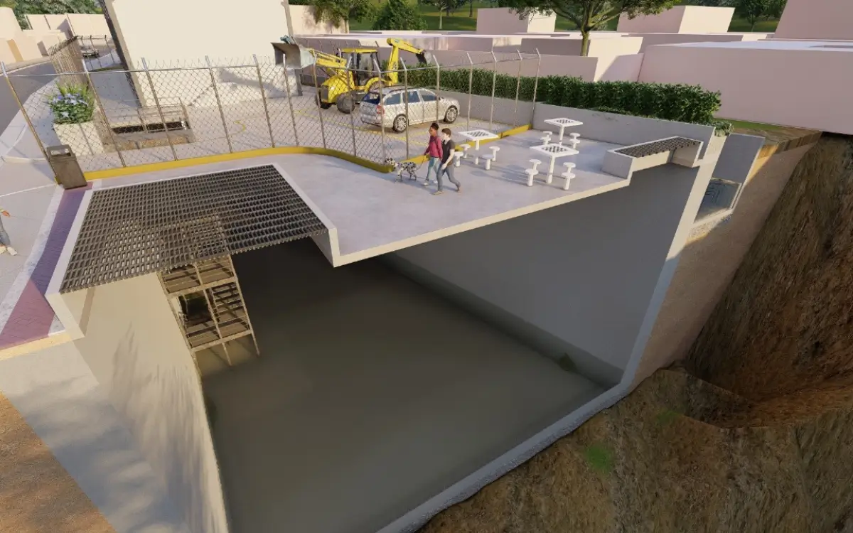 Prefeitura inicia obra contra enchentes em Realengo