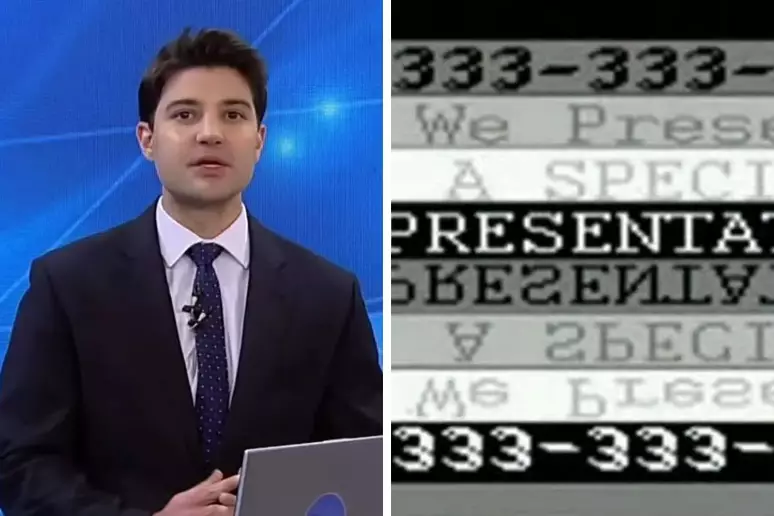Record News é invadida por mensagens enigmáticas