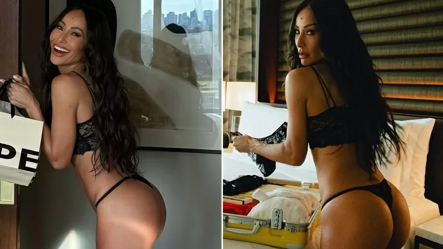 Sabrina Sato de lingerie