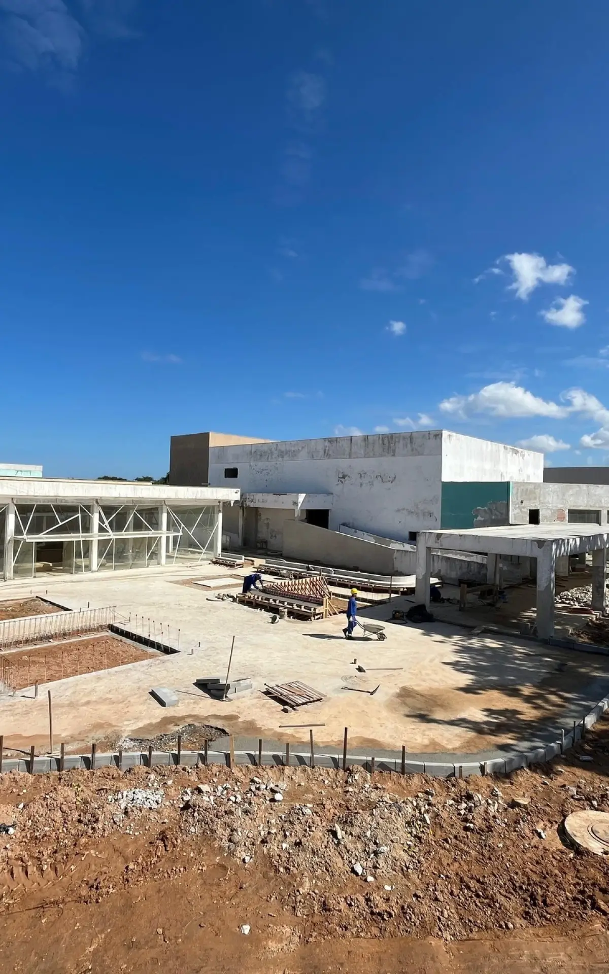 Construção do Centro de Educação e Cultura