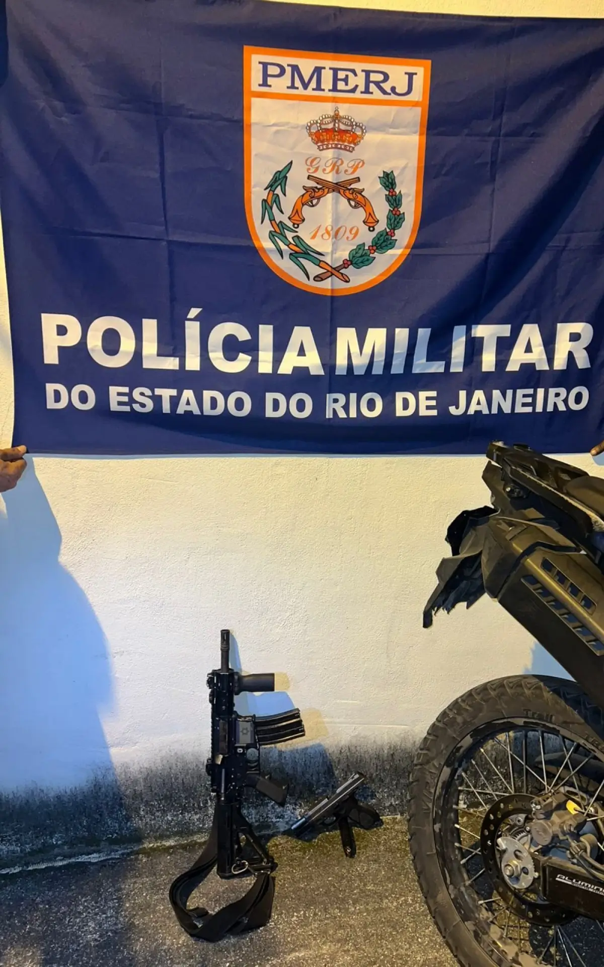 Armas apreendidas em operação