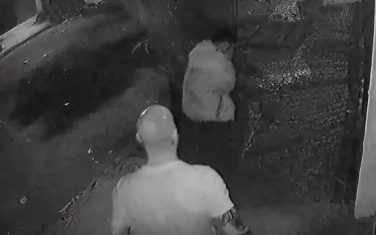 Entregador agredido por policial penal