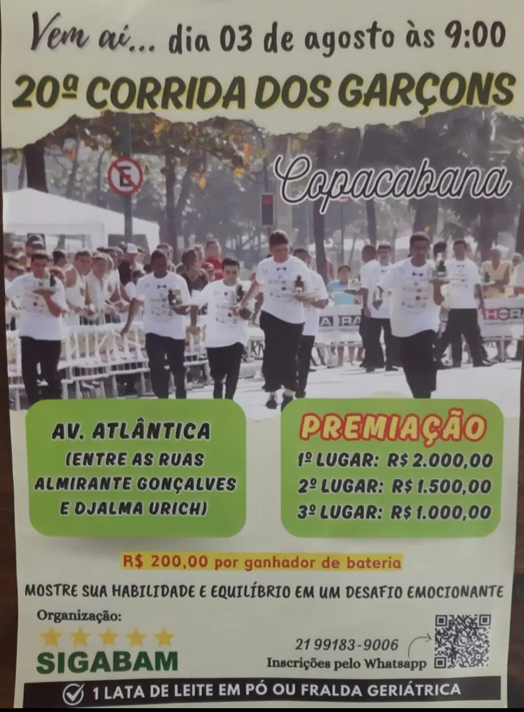 Corrida dos Garçons