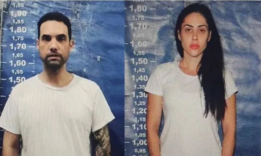Jairo Souza Santos Júnior, o Jairinho, e a ex-namorada dele, Monique Medeiros da Costa e Silva