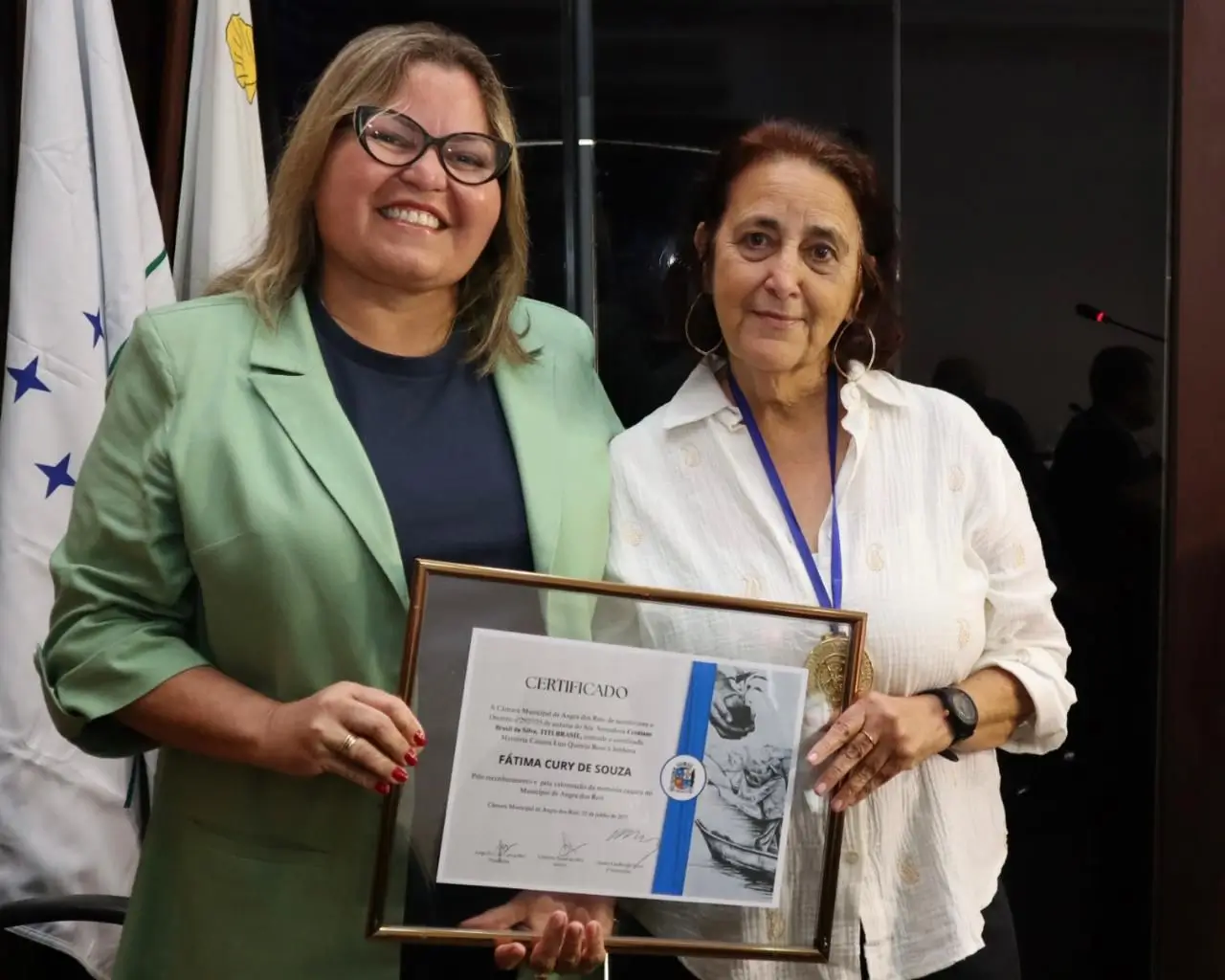 Maria de Fátima Cury de Souza.