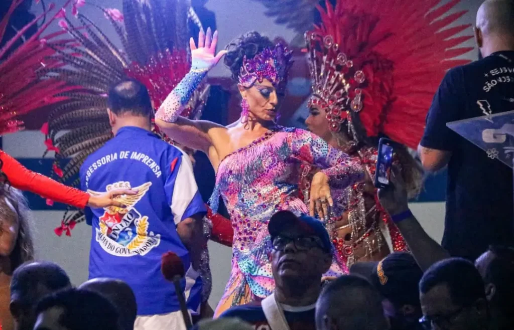 Tatiana Breia no Carnaval
